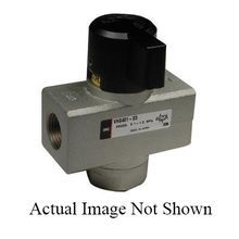 SMC® VHS400-N03 3-Port Non-Modular Residual Pressure Relief Valve, 3/8 in Nominal, 0.1 to 1 MPa Pressure, Die Cast Aluminum Body