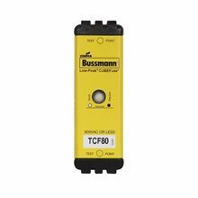 Bussmann CUBEFuse™ TCF80 Time Delay Fuse, 80 A, 600 VAC/300 VDC, 300/100 kA Interrupt, Class: CF, Square Body