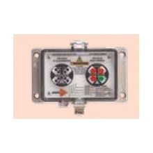 GracePorts® P-S13S21-M3RX Horizontal Mount Voltage Test Station With Amber Ground LED