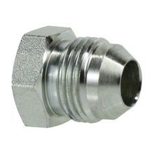 Midland Industries 24088 Plug, 1/2 in, 37 deg SAE Male JIC Flare End Style, Straight Steel, Import Domestic/Import