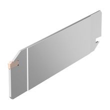 Kennametal® 5955392 Beyond™ Evolution™ Double End Indexable Cut-Off Blade, Neutral Cutting Direction, 21.5 mm Blade Height, 1.6 mm Groove Width