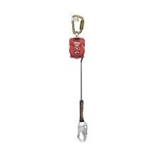Miller® by Honeywell TurboLite™ MFL-12-Z7/9FT Fall Limiter With Carabiner, Rebar Hook, 400 lb Load, 9 ft L, Specifications Met: ANSI Z359.14 Class A/B, ANSI A10.32
