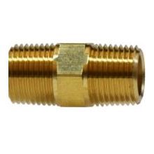 Midland Industries 28215 3/4 MIP Hex Nipple, Brass
