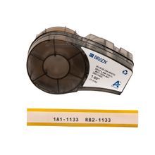 Brady® M21-1000-427 Self-Laminating Vinyl Wrap Around Labels with Ribbon for M210 M211 BMP21-PLUS Printers - 1