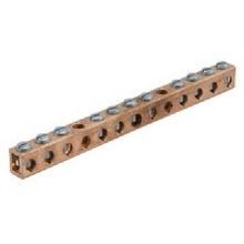 ILSCO® D167-14 14-Tap Neutral Bar, 6-23/32 in L, 14 to 4 AWG
