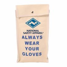 National Safety Apparel® DLWGLOVEBAGC2 Gloves Storage Bag, White