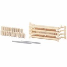PREMISE WIRING NEXTSPEED® 110BLK50FTK4 Field Termination Kit With Legs, 110 Style Block, 50 Pair Count, Category: Cat 5e, White