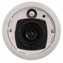 SOUNDTUBE® CM42-Ezs-II-WH CM EZ II Ceiling Speaker, 7-1/2 in OAW x 3-3/4 in OAH, White Enclosure, ABS/Drawn Steel Enclosure