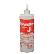 Polywater® J-35 Wire and Cable Pulling Lubricant, 1 qt Squeeze Bottle Container, Stringy Gel Form, Cream
