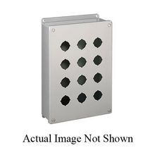 nVent HOFFMAN E1PBSS PB1S Pushbutton Enclosure, 3-1/2 in L x 3-1/4 in W x 2-3/4 in D, NEMA 4X, 304 Stainless Steel