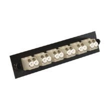 Multilink® 630684 Loaded LC Duplex Multi-Mode Adapter Panel, Steel