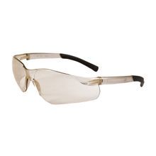 Bouton® 250-06-0002 Zenon Z13™ Lightweight Protective Glasses, Anti-Scratch, Indoor/Outdoor Clear Lens, Rimless Frame, Clear, Polycarbonate Frame, Polycarbonate Lens, ANSI Z87.1+, CSA Z94.3