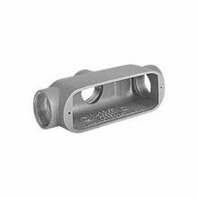 Killark® Duraloy®5 OTB-3 Type TB Conduit Body, 1 in Hub, 7, 12 cu-in, Aluminum, Powder Coated