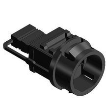 Steel City® 3300 Non-Metallic Cable Connector, 1/2 in Trade, Cable Openings: 0.125 to 0.3 in, Thermoplastic