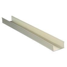 PREMISE WIRING HBL3000BIV 1-Channel Standard Raceway Base, 10 ft L x 2.67 in W x 1.47 in H, Roll Formed Steel, Ivory