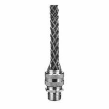 Wiring Device-Kellems 7401027 Form 5 Standard Deluxe Cord Grip With Stainless Steel Mesh, 1-1/4 in NPT Trade, Aluminum