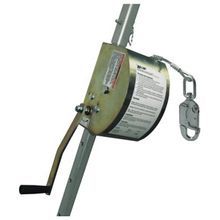 Miller® by Honeywell ManHandler™ 8442GC-Z7/65FT Personnel-Rated Hoist With 3/16 in Galvanized Steel Wire Rope, 65 ft Cable Length, Galvanized Steel Cable Sheath, 350 lb Load