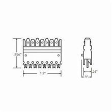 GigaMax® 49104-IDC Connector Block Clip, Count C-4, For Use With 110-Style Wiring Block, 4-Pair Cat 5e Cable, Plastic