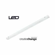 Columbia Lighting LCS4-35ML-EU LEDtask™ Open Strip Light, LED Lamp, 120 to 277 VAC, Baked White Enamel Housing