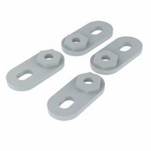 nVent HOFFMAN A48MFTHDWK Mounting Foot Kit, Composite