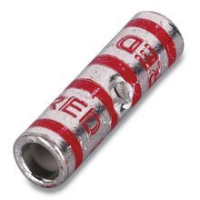 Color-Keyed® 54507 2-Way Standard Barrel Splice Connector, 2 AWG Copper Conductor, Die Code: 33, 1-1/4 in L, Copper