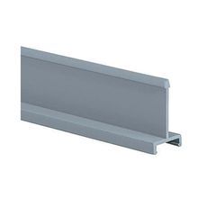 Panduit® D2H6 Solid Divider Wall, 6 ft L x 2 in H, For Use With Wiring Duct, PVC, Light Gray