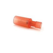 ABB Catamount® TNF18-4MB-XV Fully Insulated Male Bullet Disconnect, 22 to 16 AWG, 0.156 in Diameter Bullet, Brass, Red