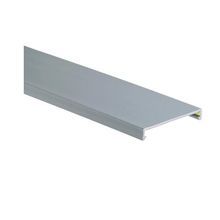 Panduit® Panduct® C3LG6 Wiring Duct Cover, 6 ft L x 3.39 in W x 0.37 in H, PVC, Light Gray