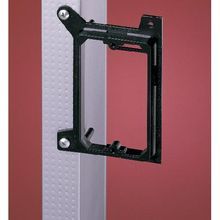 Arlington LVH1 Low Voltage Non-Metallic Mounting Bracket, Surface Mount, Plastic, For Use With Cable Management System