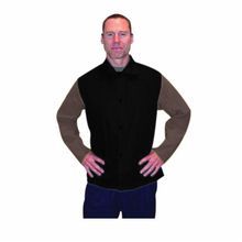 Tillman™ 9730L Jacket With DualTec Sleeve, L, Cotton, Black, Resists: Flame
