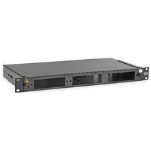PREMISE WIRING FEURFSPD Unloaded Fiber Optic Panel With (3) FSP Panel, 72 Ports, Cold Rolled Steel/Composite