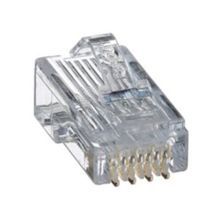 Panduit® Pan-Plug® MP588-C High Performance Modular Plug, UTP/T568A/B Connector, 26 to 24 AWG Cable, Solid/Stranded Copper Cable, Category: Cat 5e, 8 Contacts