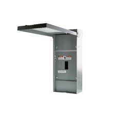 Siemens WB3100 EQ Series Outdoor Load Center Enclosure, NEMA 3R, 17-1/8 in L x 7-3/8 in W x 4-15/16 in D
