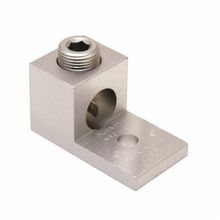 BURNDY® KA29U KA-U Dual Rated Universal Terminal Lug, 6 AWG Stranded to 250 kcmil Stranded Aluminum/Copper Conductor, 5/16 in Stud, 1 Bolt Hole, Aluminum