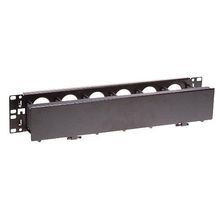 PREMISE WIRING NEXTFRAME® HC219CE3N Heavy Duty Horizontal Cable Management, 3-1/2 in L x 19 in W, 2 Rack Unit, Steel