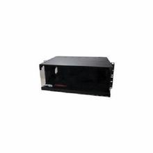 comCables™ FE-72R/144R 12-Panel Fiber Optic Enclosure, 7 in H x 19 in W x 12 in D, Rack Mount, Steel, Black