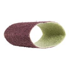 PFERD POLIVLIES® 43613 Heavy Duty Surface Conditioning Non-Woven Abrasive Belt, 3-1/2 in Belt Width, 15-1/2 in Belt Length, Coarse Grade, Aluminum Oxide Abrasive, Yellowish Brown