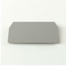 Rockwell Automation  End Barrier, Gray (Standard), Qty. 50
