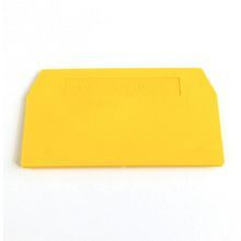 Rockwell Automation End Barrier, Yellow, Qty. 50