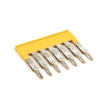 Rockwell Automation Plug-In Center Jumper, 5 mm Center to Center, 10 Pole, Yellow ,