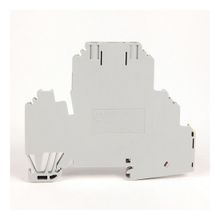 Rockwell Automation 1492-J IEC Terminal Block, Two-Circuit Feed-Through Ground Block, 2.5 mm (# 24 AWG - # 12 AWG), Selectable component plug-in device, Gray (Standard),