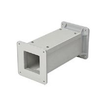 Hoffman F66W60FG F25 Feed Through Straight Section Wireway, 60 in L x 6 in W x 6 in H, Screw Cover, Fiberglass