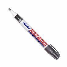 Markal® 096832 Valve Action® Paint Marker, 1/8 in Tip, Medium Bullet Tip, Fiber/Metal, Aluminum