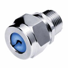 Hubbell® SHC1023ZP Standard Straight Cord Connector, 1/2 in Trade, 1 Conductor, Cable Openings: 0.38 to 0.5 in, Steel, Zinc Plated