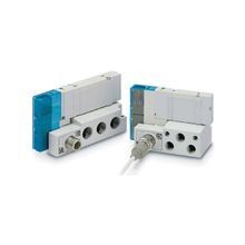 SMC® SY50M-27-1-WO-02N SY5000 5-Port Side Ported Solenoid Valve, 1/4 in Port, 0.7 MPa Pressure