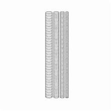 Superstrut® H104-3/4X10 Continuous Threaded Hanger Rod, Measurement System: Imperial, 3/4-10 Thread, 10 ft OAL, Steel, GoldGalv®