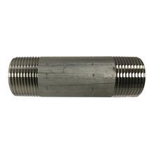 Midland Industries 48107 Corrosion-Resistant Pipe Nipple, 1 in Nominal, MNPT End Style, SCH 40, 304 Stainless Steel, Import