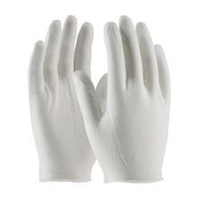 PIP® CleanTeam® 97-500I Lightweight Inspection Gloves, Universal, Cotton, White, Seamless Style, Paired Hand, 8.9 in L