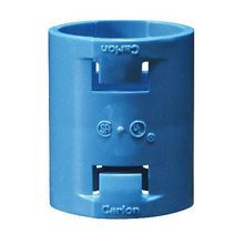 Carlon® A240D 1-Piece Flexible Quick-Connect ENT Raceway Coupling, 1/2 in For Use With: Carlon® 1-1/4 to 2 in Flex-Plus Blue ENT, Polycarbonate