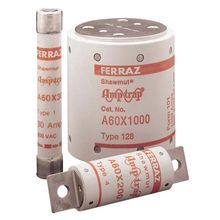 Ferraz Shawmut Amp-Trap® A60X100-4 Current Limiting Fast Acting Semiconductor Fuse, 100 A, 600 VAC, 200 kA Interrupt, Cylindrical Body